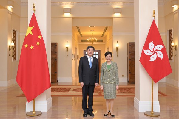 特首晤國家文化和旅遊部副部長